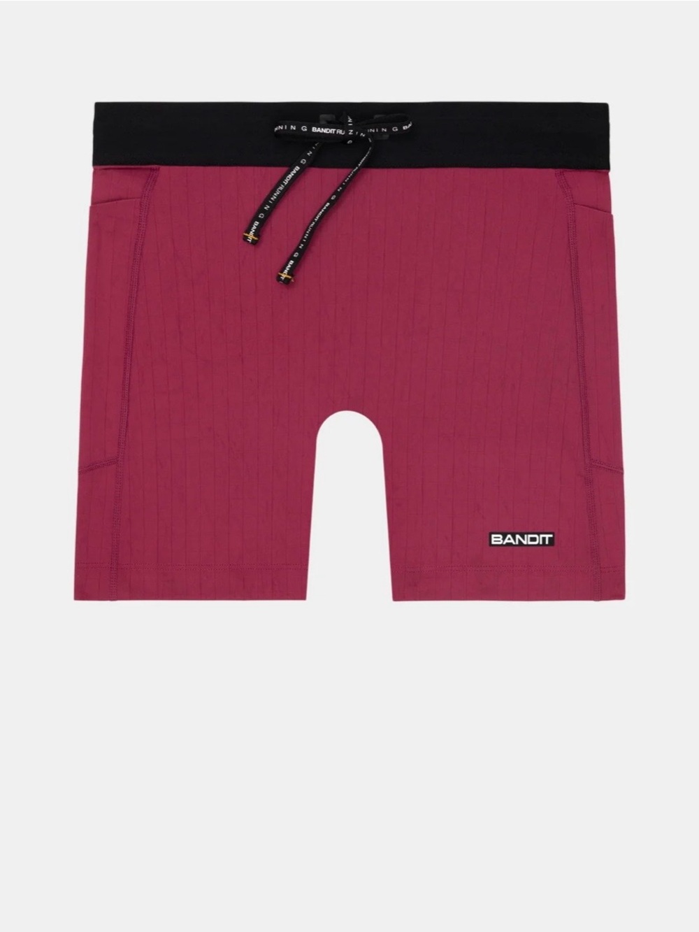 Bandit Running Women’s 5” Red Gridlock Compression Shorts